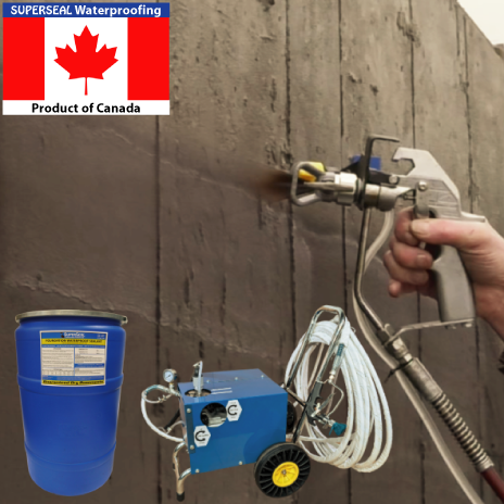 SUPERSEAL Waterproofing is a product of Canada