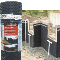SUPERSEAL Dimpled Foundation Membrane