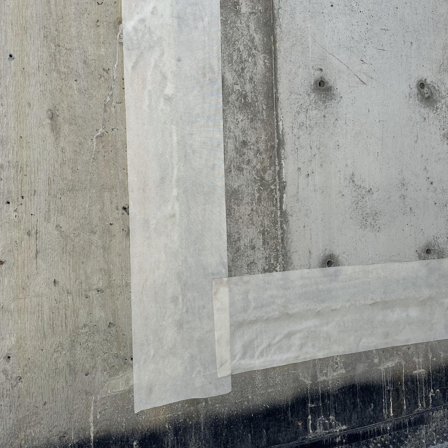 SUPERSEAL Waterproofing Tape on Concrete