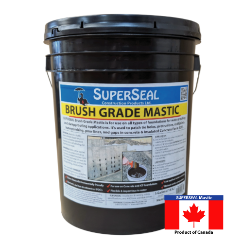 SUPERSEAL Brush Grade Mastic is a product of Canada