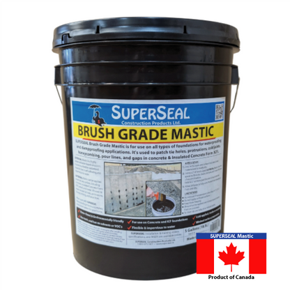SUPERSEAL Brush Grade Mastic is a product of Canada