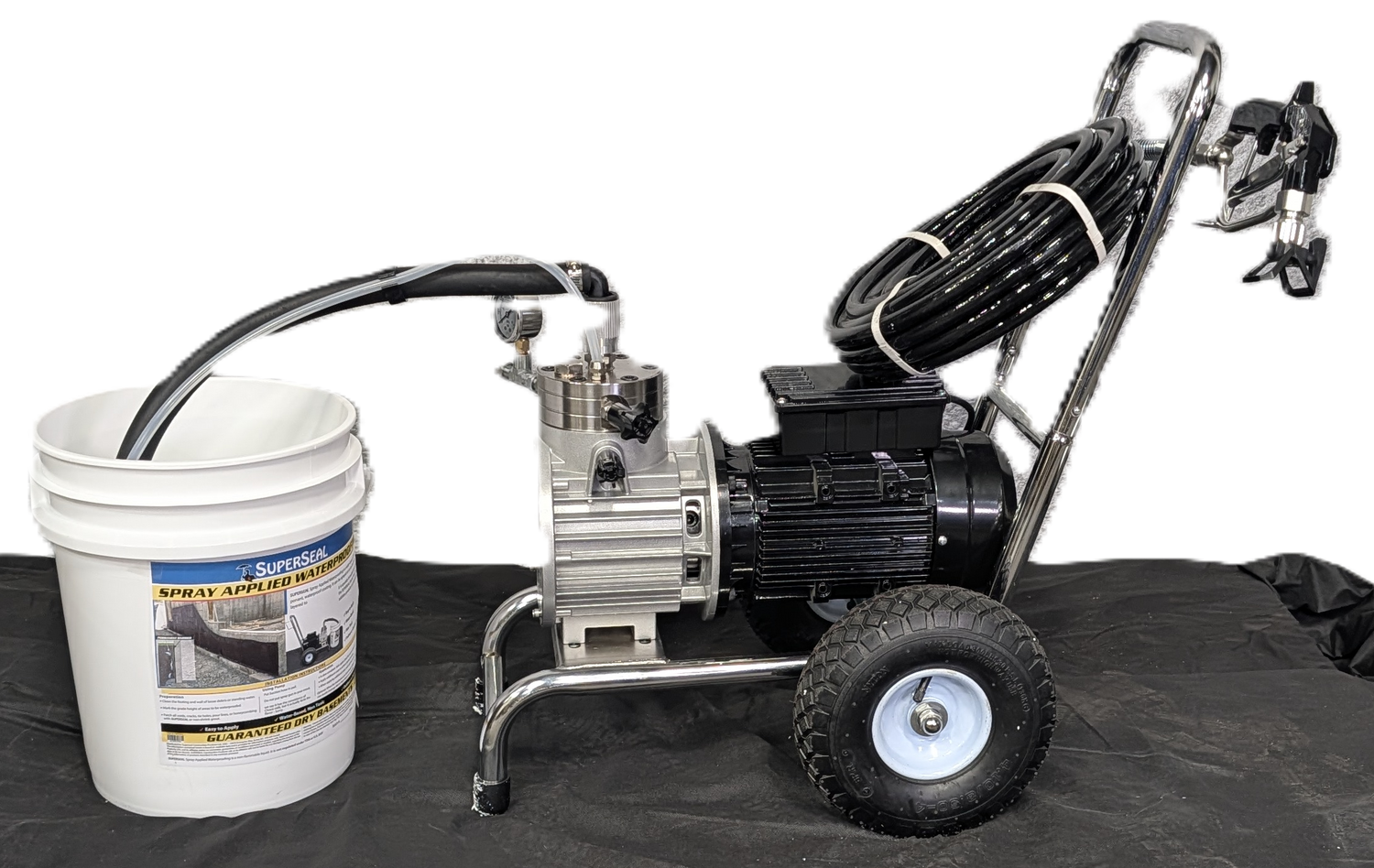 Waterproofing Machine SUPERSEAL Foundation Waterproofing – SUPERSEAL Construction Products Ltd.