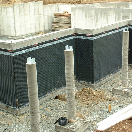 Poured Concrete Foundation, Poured Basement Wall Material