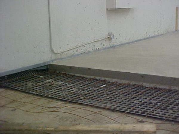 under concrete slab 1